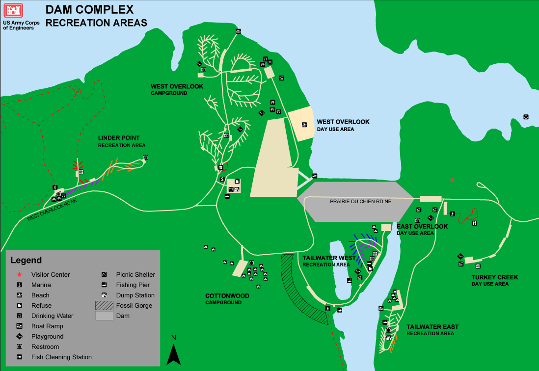 Lake Macbride Fishing Map Rock Island District > Missions > Recreation > Coralville Lake > Maps